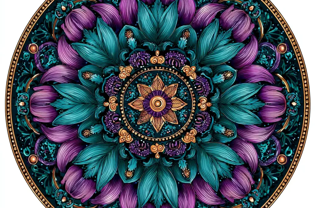 Adult Coloring Mandala Your Path to Mindful Creativity