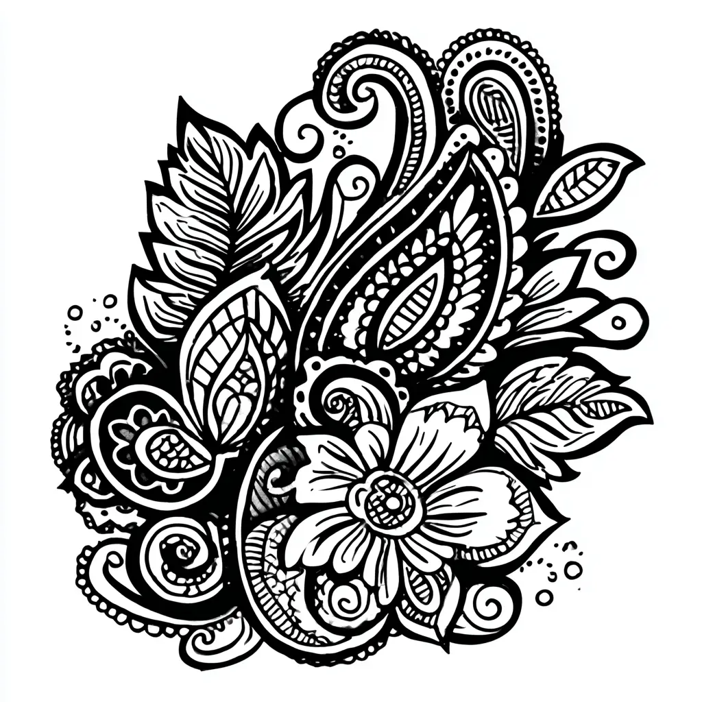 Paisley Coloring Book Paisley Coloring Book