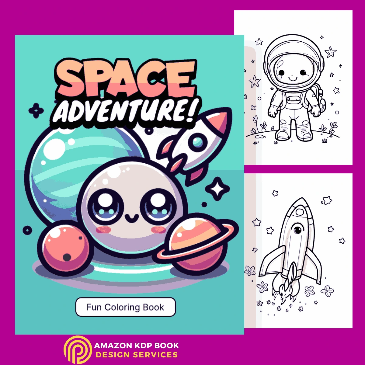 Collaborative Art Coloring Books