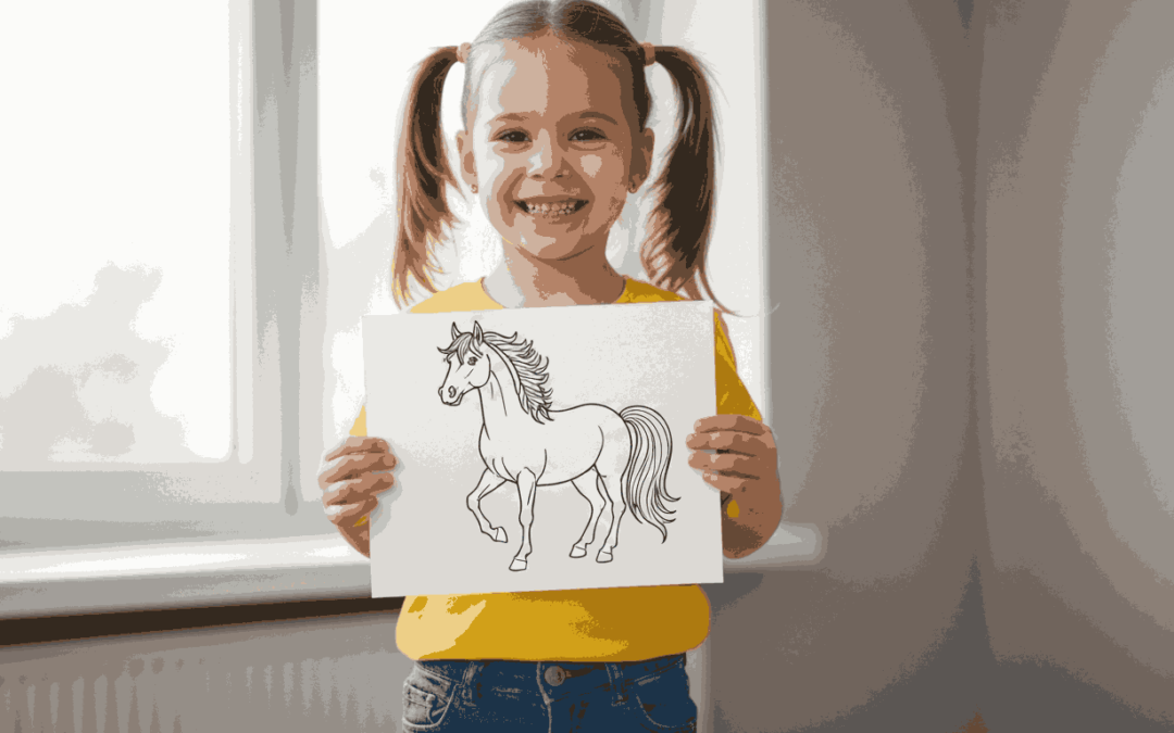 25 Fun Coloring Horse Pages for Kids to Enjoy Today